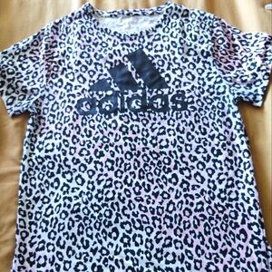 Adidas Girl's Animal Print Top